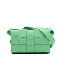 Small Nappa Intrecciato Cassette Crossbody