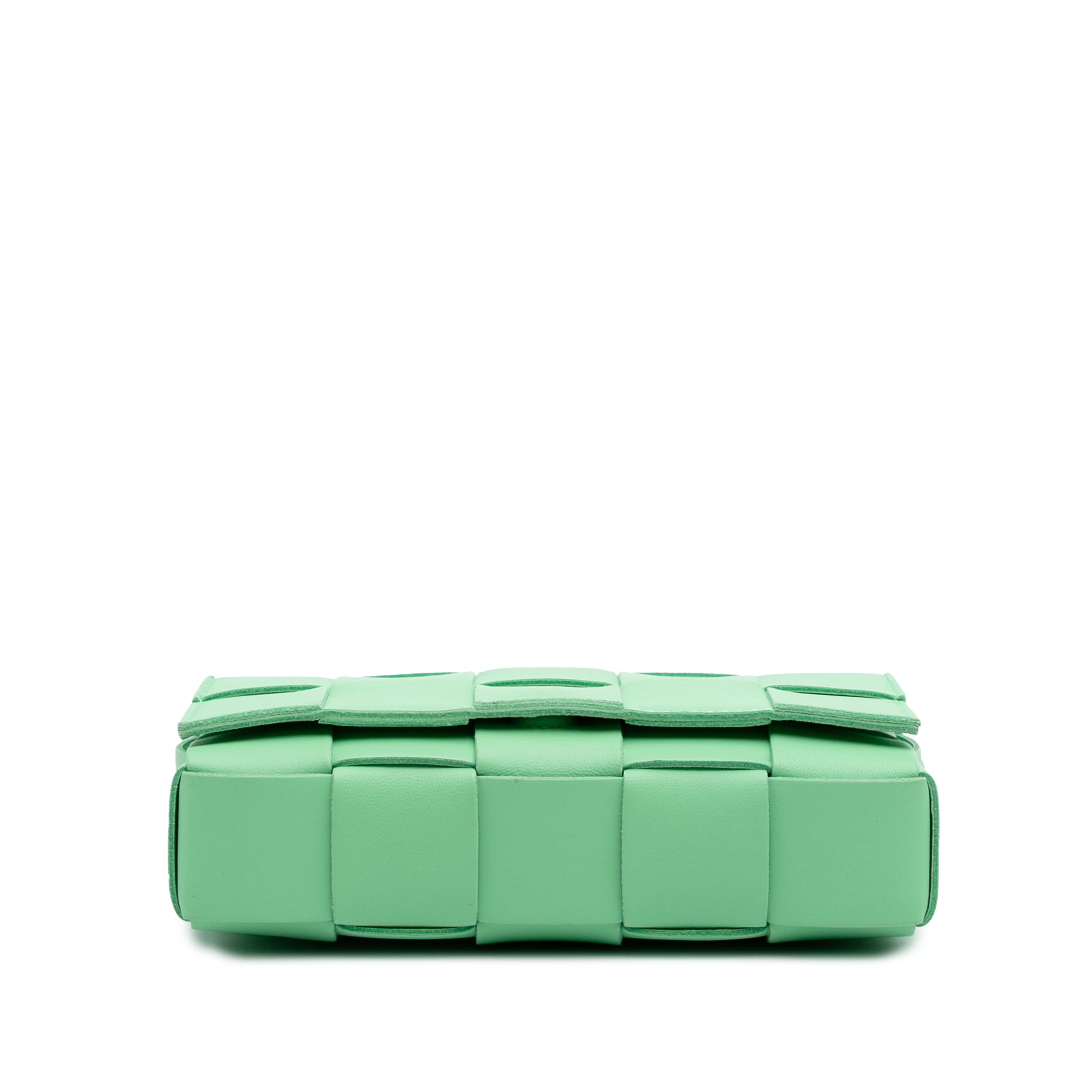 Small Nappa Intrecciato Cassette Crossbody