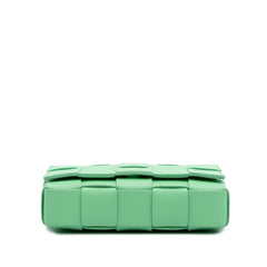Small Nappa Intrecciato Cassette Crossbody