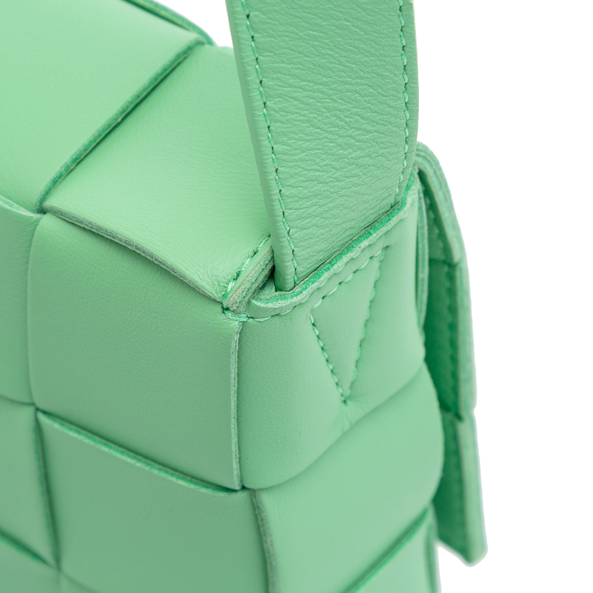 Small Nappa Intrecciato Cassette Crossbody