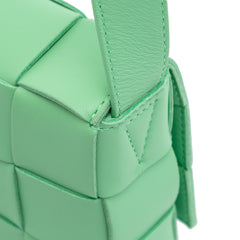 Small Nappa Intrecciato Cassette Crossbody