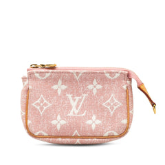 Micro Monogram Jacquard Denim Pochette Accessoires