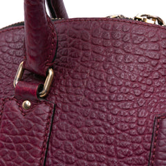 Medium Grained Calfskin Heritage Orchard Bowling Bag