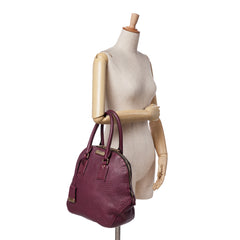 Medium Grained Calfskin Heritage Orchard Bowling Bag