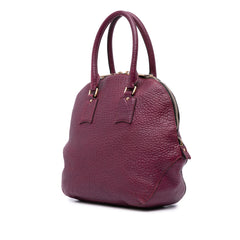 Medium Grained Calfskin Heritage Orchard Bowling Bag