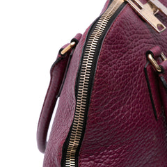 Medium Grained Calfskin Heritage Orchard Bowling Bag