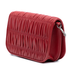 Nappa Gaufre Chain Flap Bag