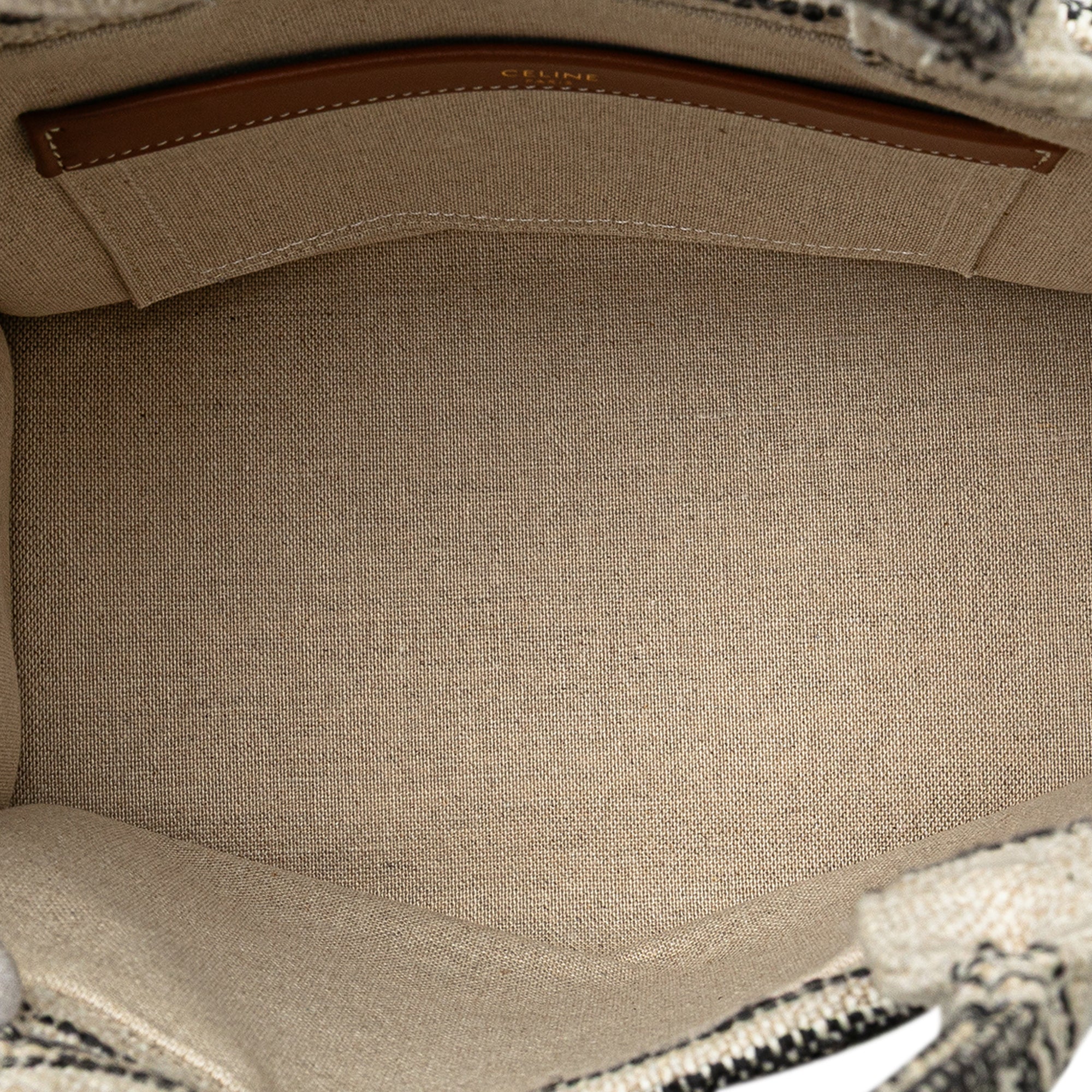 Small Canvas Cabas Thais Satchel