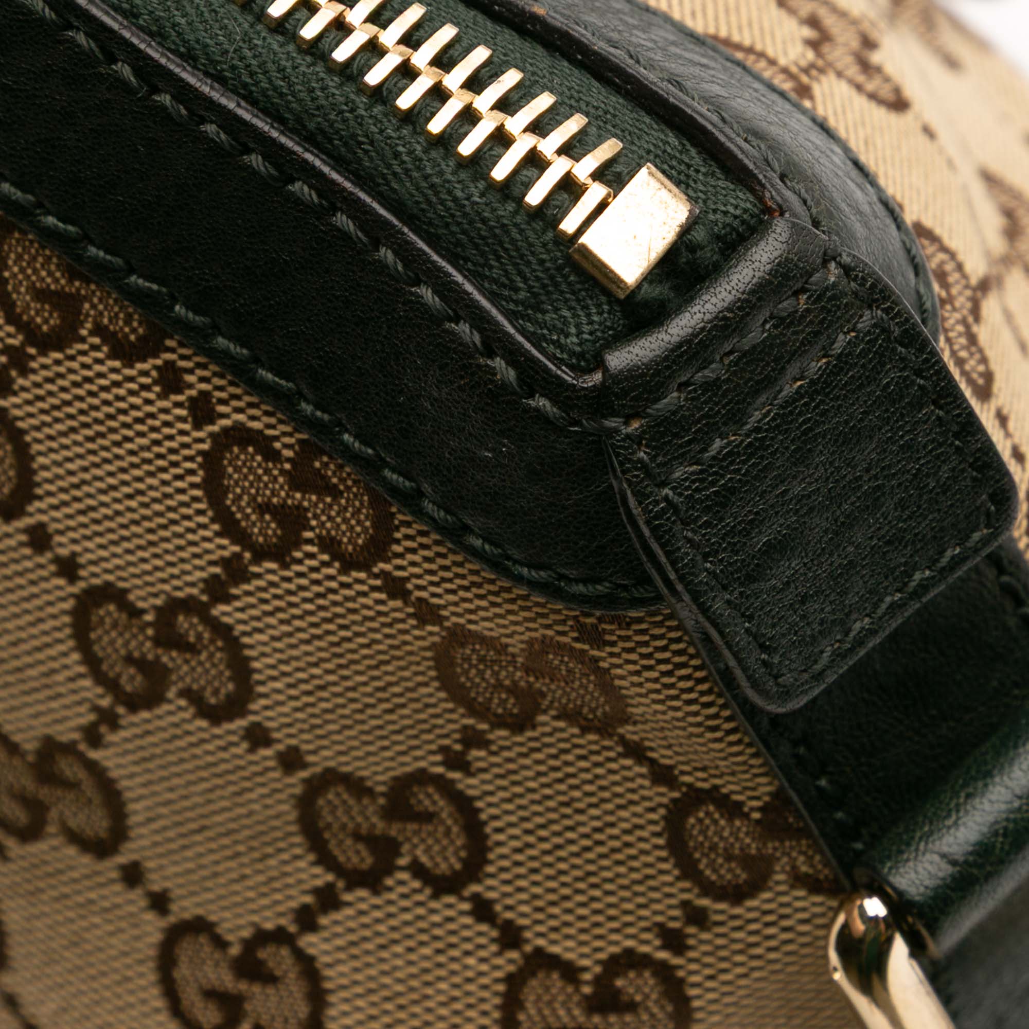 Large GG Canvas Charm Dome Satchel