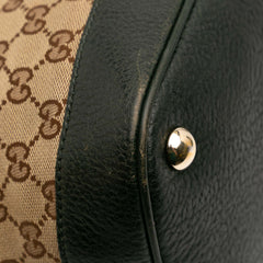 Large GG Canvas Charm Dome Satchel