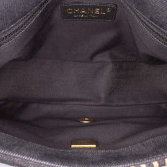 Medium Quilted Denim Mood Flap