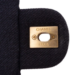 Medium Quilted Denim Mood Flap
