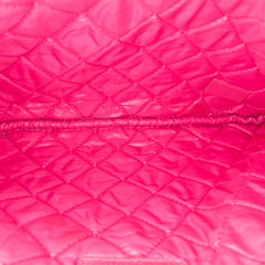 Small Quilted Caviar O Case Clutch
