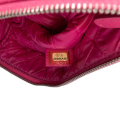 Small Quilted Caviar O Case Clutch
