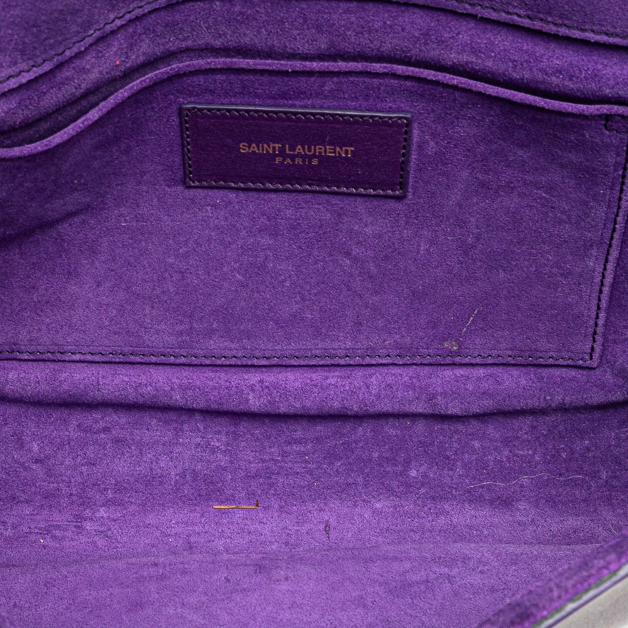 Leather Cabas Chyc Clutch