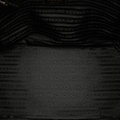 Tessuto Canapa Logo Bow Satchel