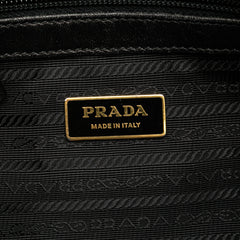 Tessuto Canapa Logo Bow Satchel