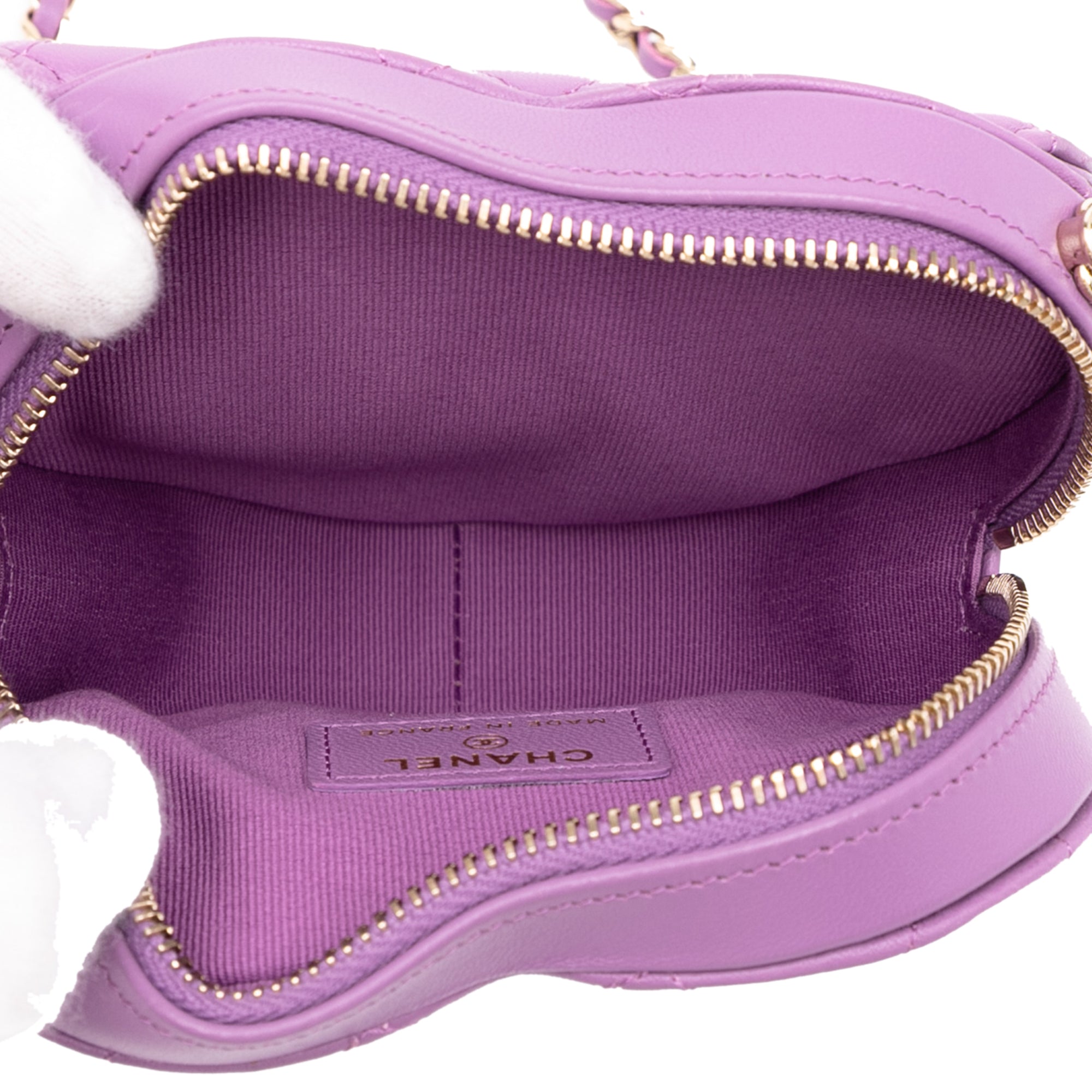 Mini Lambskin CC in Love Heart Crossbody