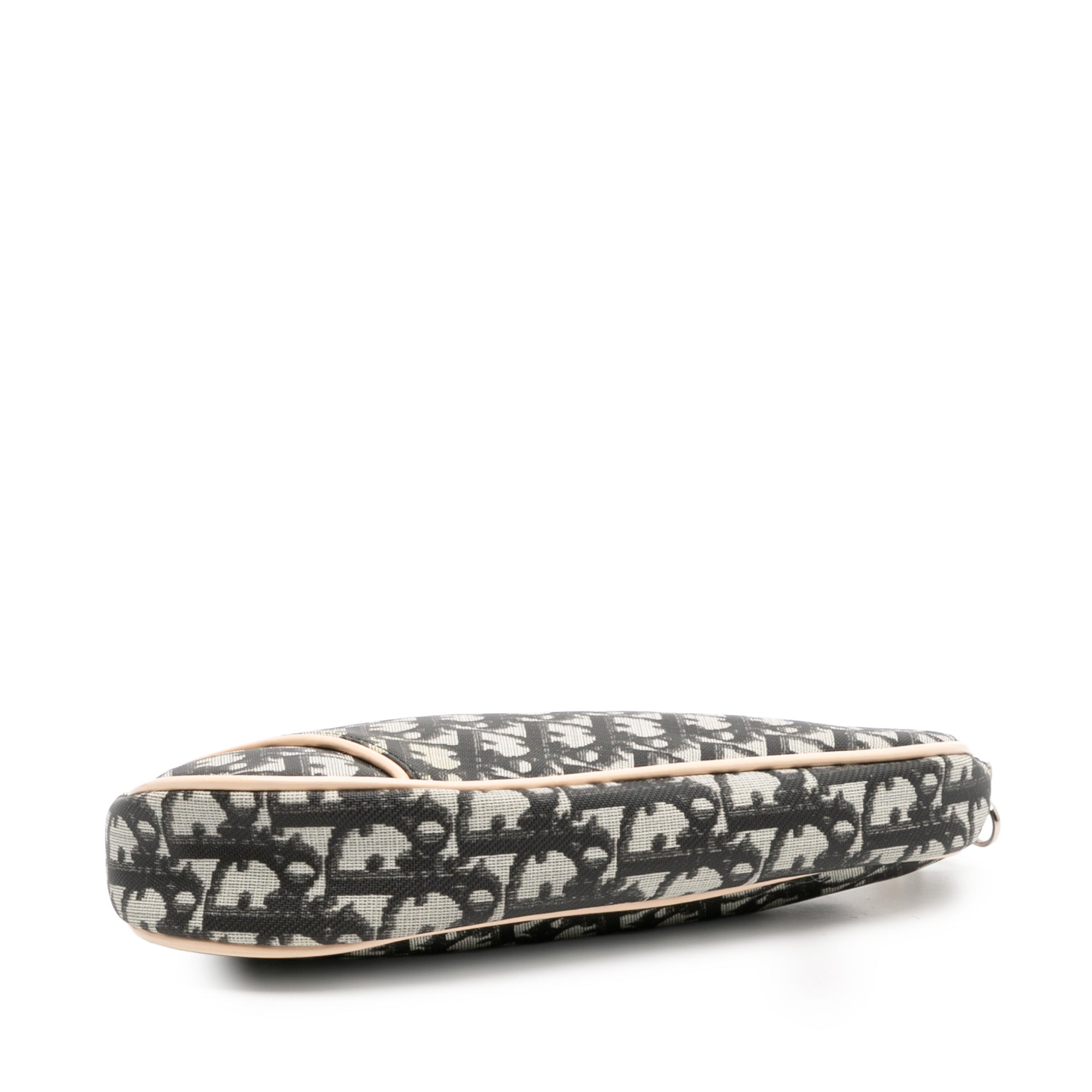 Mini Diorissimo Coated Canvas Saddle Pochette