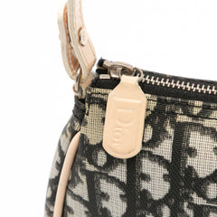 Mini Diorissimo Coated Canvas Saddle Pochette