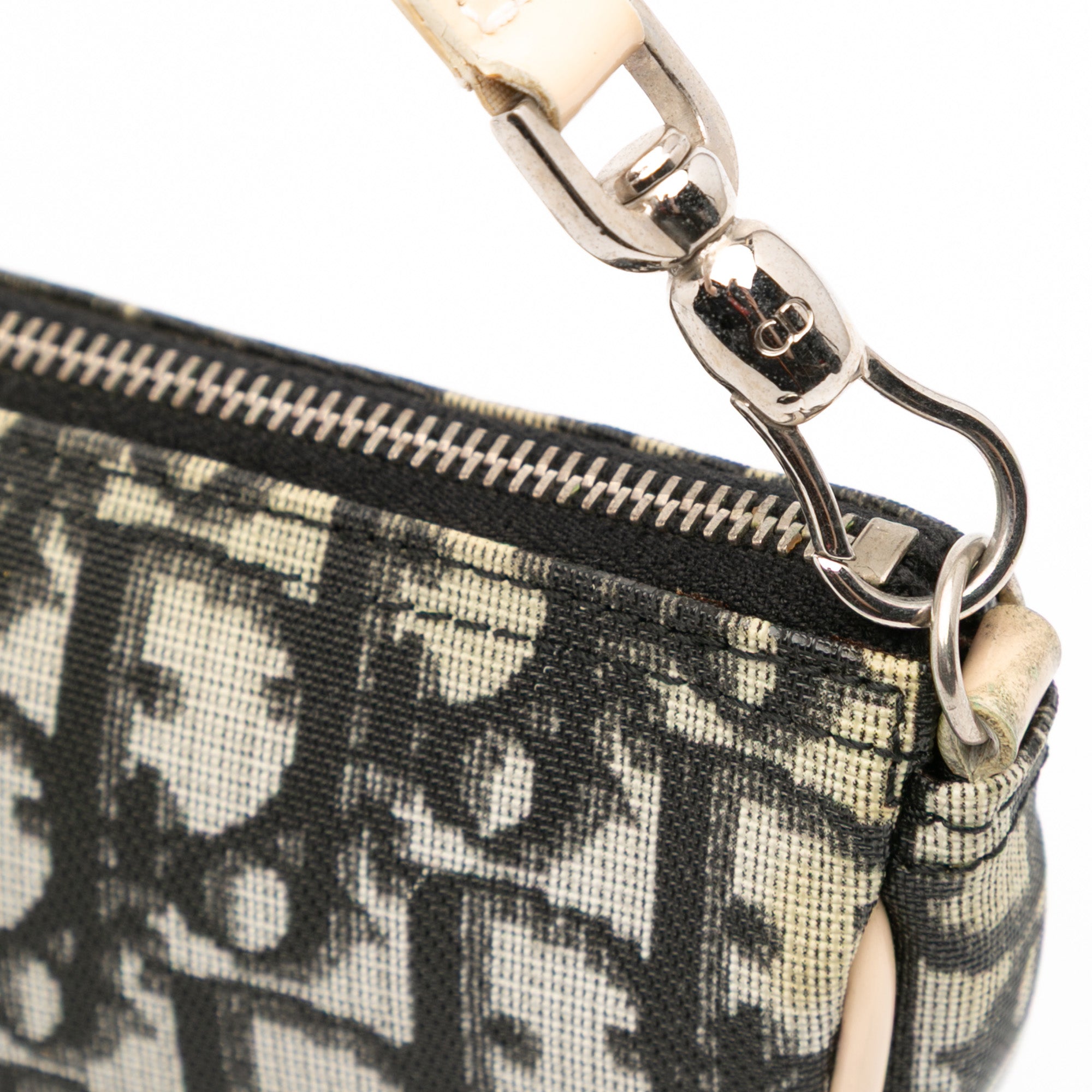 Mini Diorissimo Coated Canvas Saddle Pochette