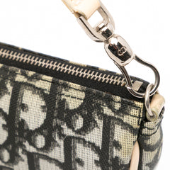 Mini Diorissimo Coated Canvas Saddle Pochette