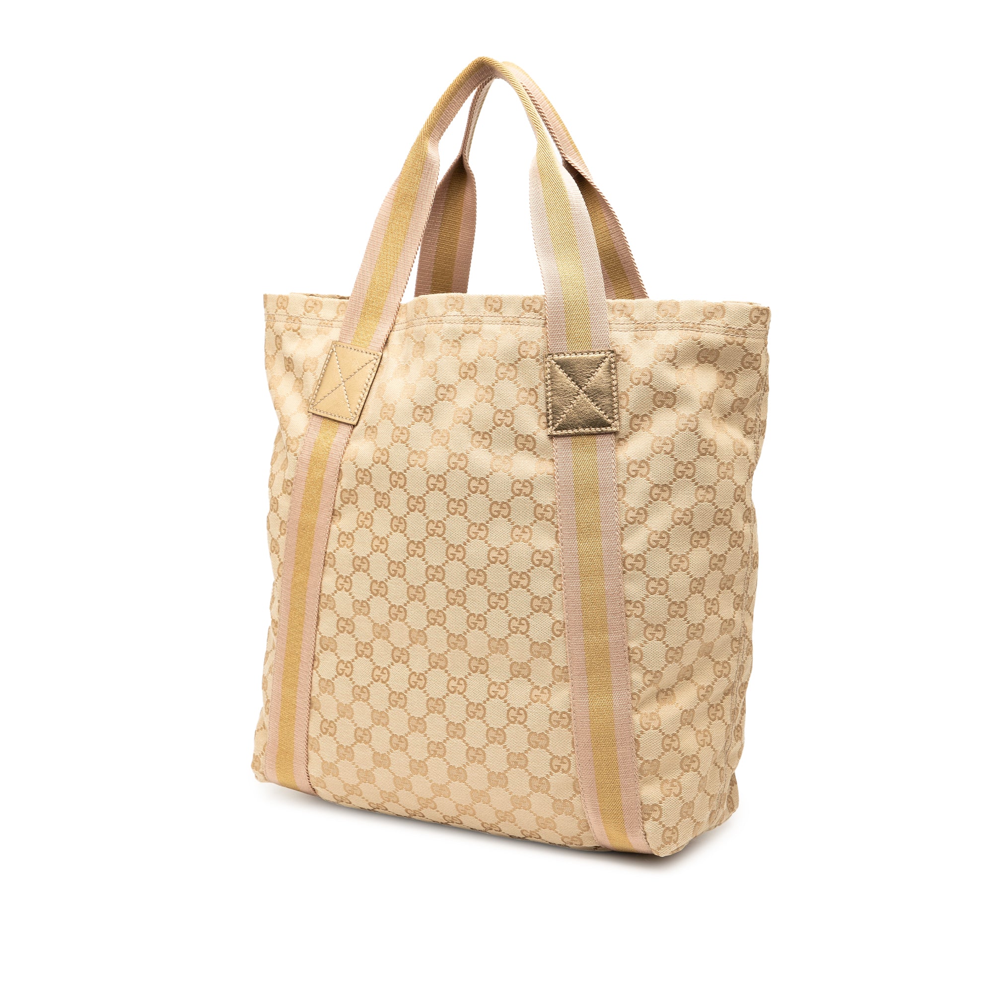 GG Canvas Web Tote