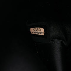 CC Lambskin Embroidered Clutch With Chain