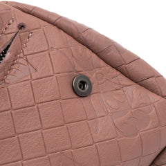 Small Calfskin Intrecciomirage Embossed Butterfly Chain Crossbody