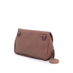 Small Calfskin Intrecciomirage Embossed Butterfly Chain Crossbody