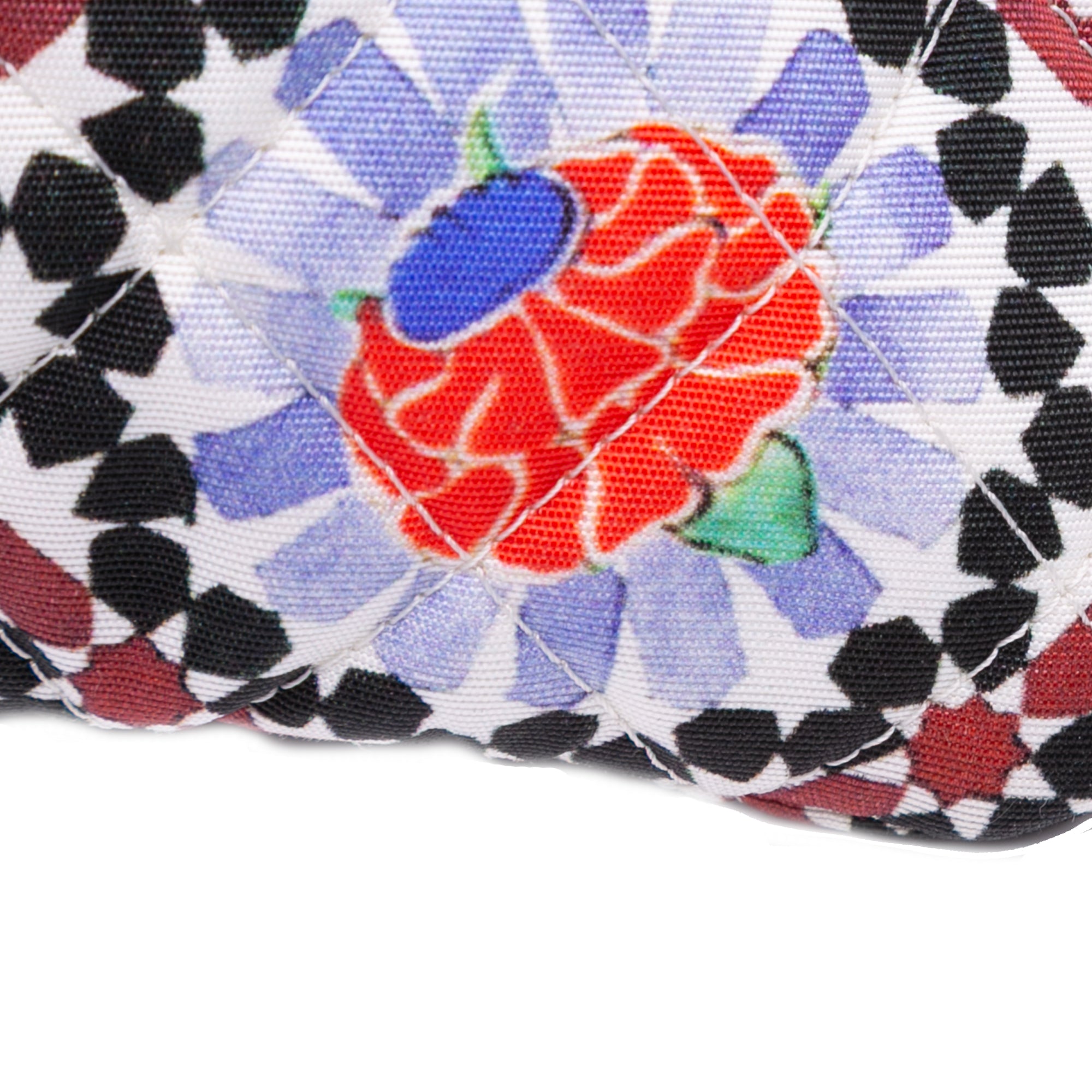 Paris Dubai Medium Printed Canvas Cosmetic Case