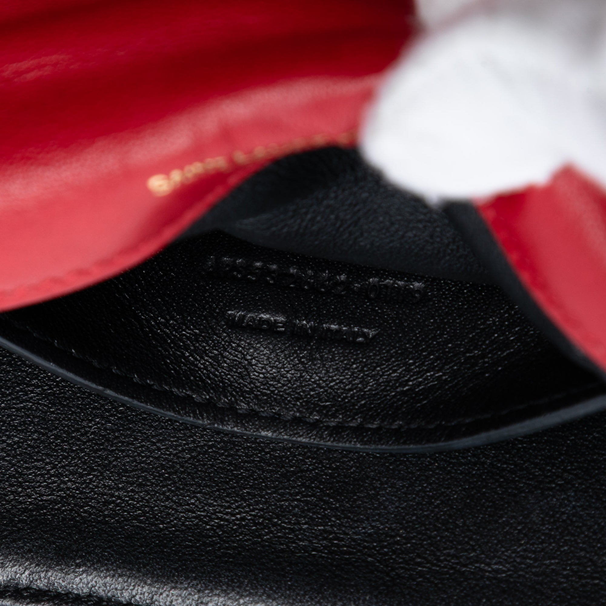 Small Chevron Lambskin Monogram Sulpice Bag