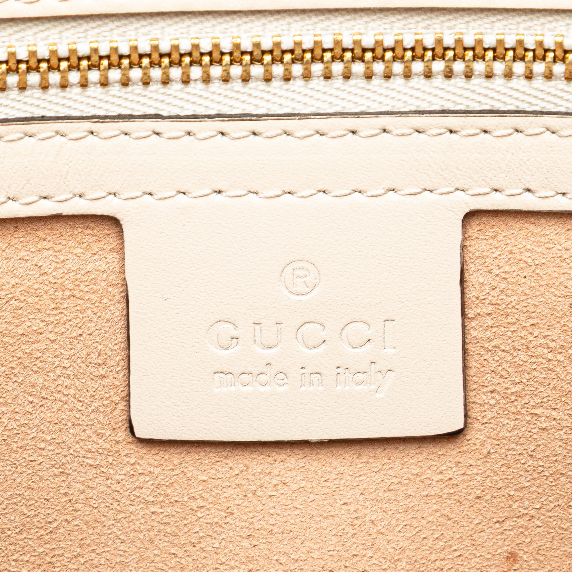 Guccissima Linea A Fold Over Satchel