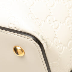 Guccissima Linea A Fold Over Satchel