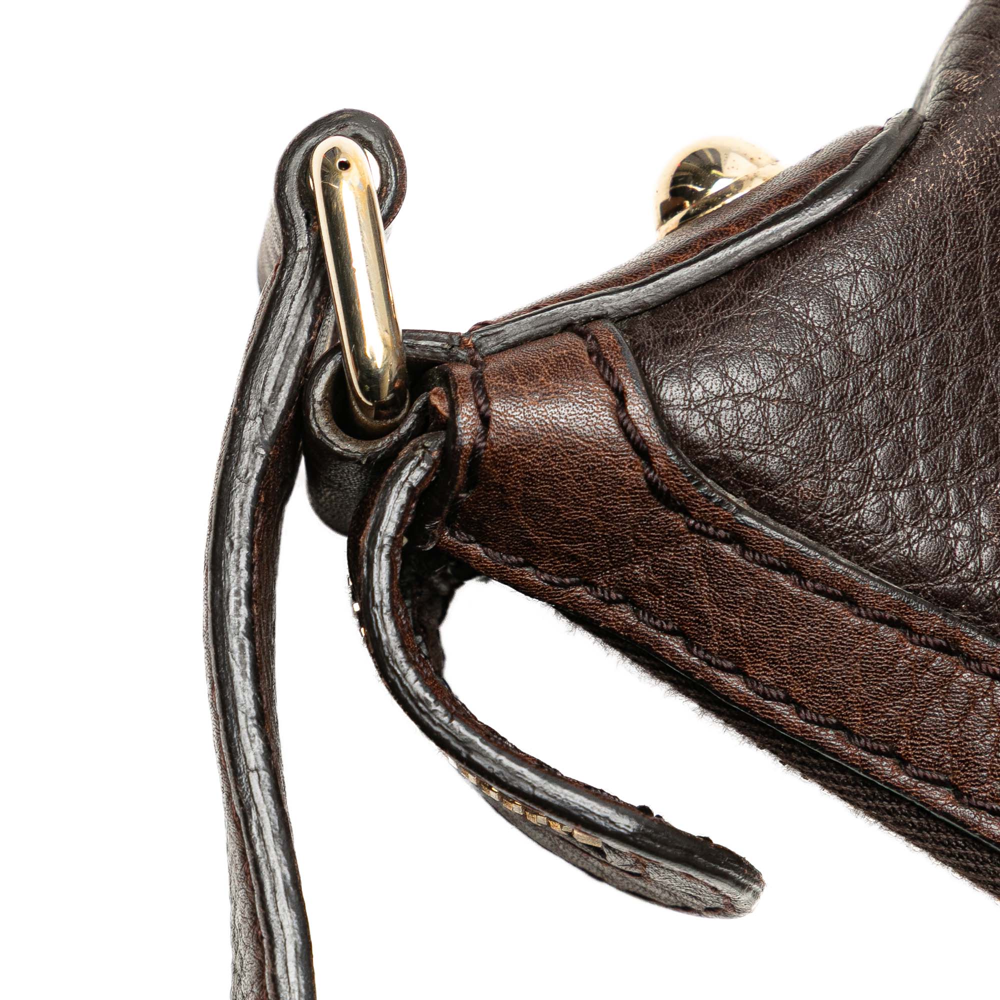 Leather Web Horsebit Heritage Hobo