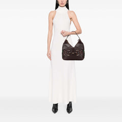 Leather Web Horsebit Heritage Hobo