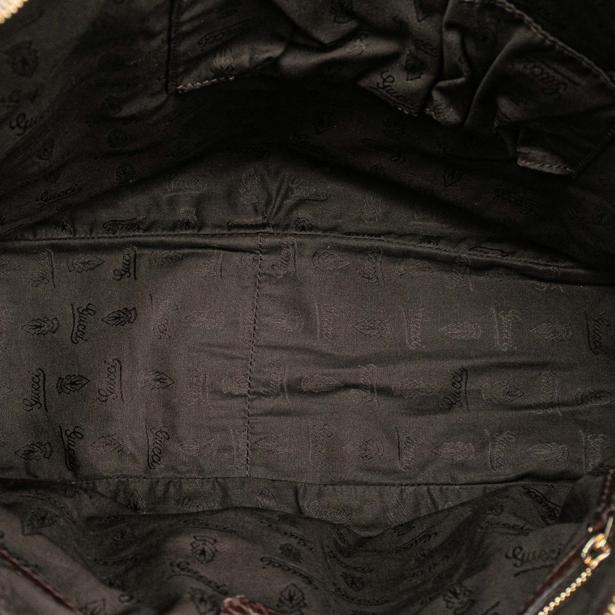 Leather Web Horsebit Heritage Hobo