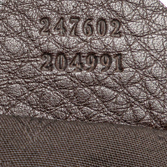 Leather Web Horsebit Heritage Hobo