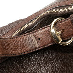 Leather Web Horsebit Heritage Hobo