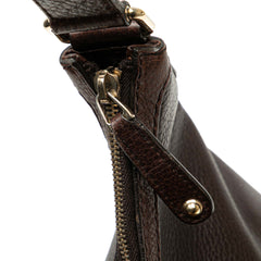 Leather Web Horsebit Heritage Hobo