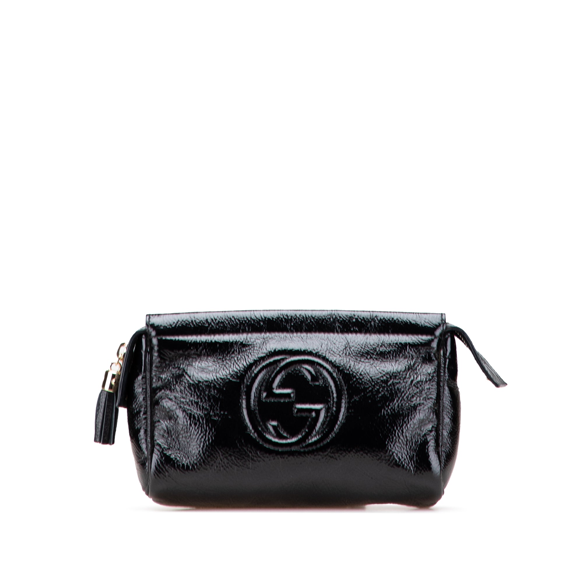 Soft Patent Soho Clutch