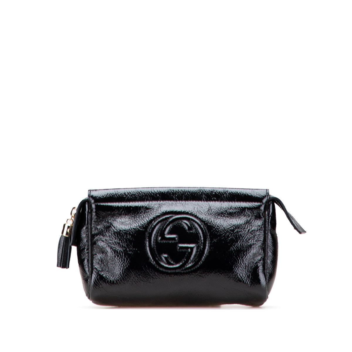 Soft Patent Soho Clutch