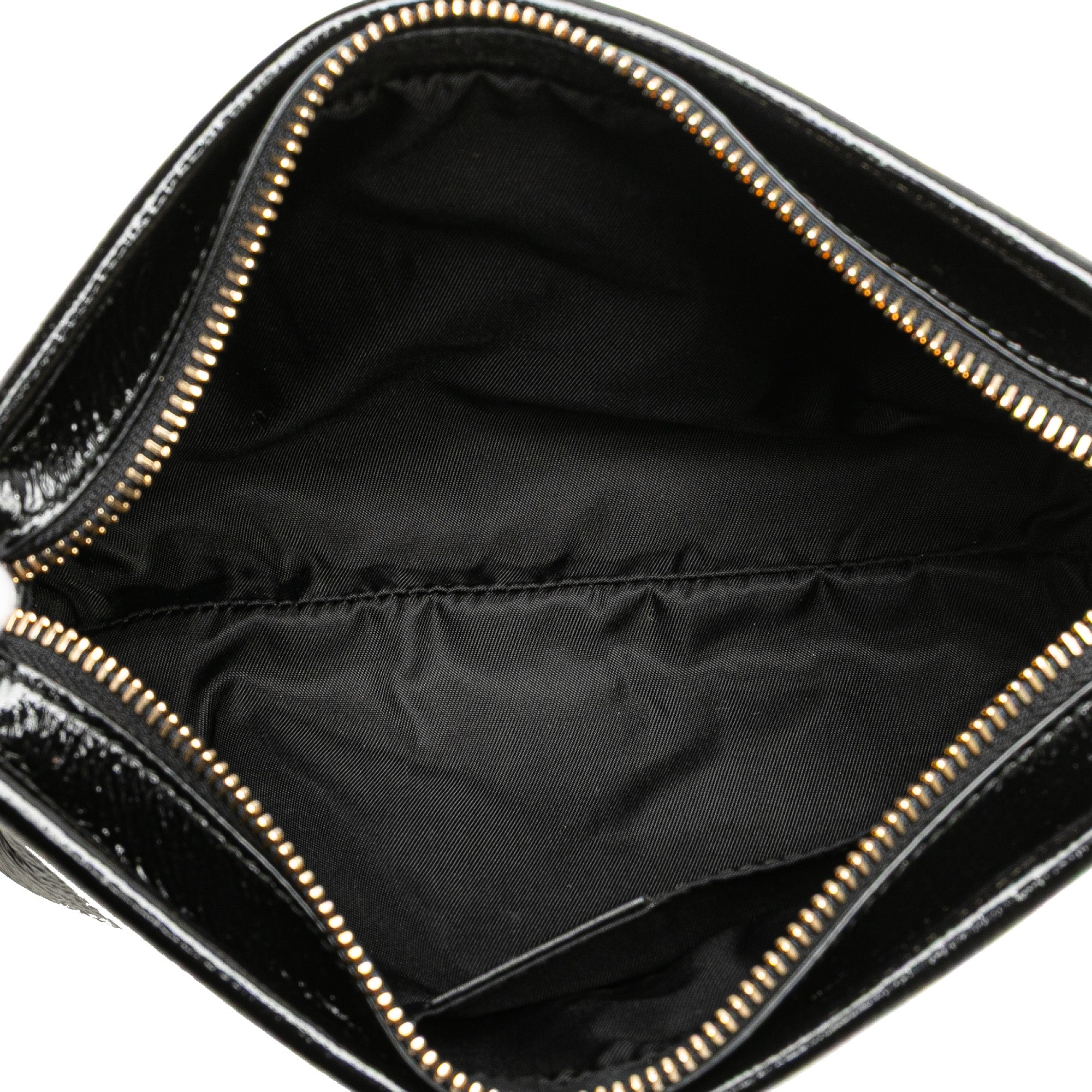 Soft Patent Soho Clutch