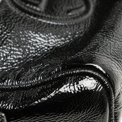 Soft Patent Soho Clutch