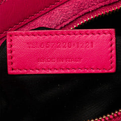 Smooth Leather Le 5 a 7 Shoulder Bag