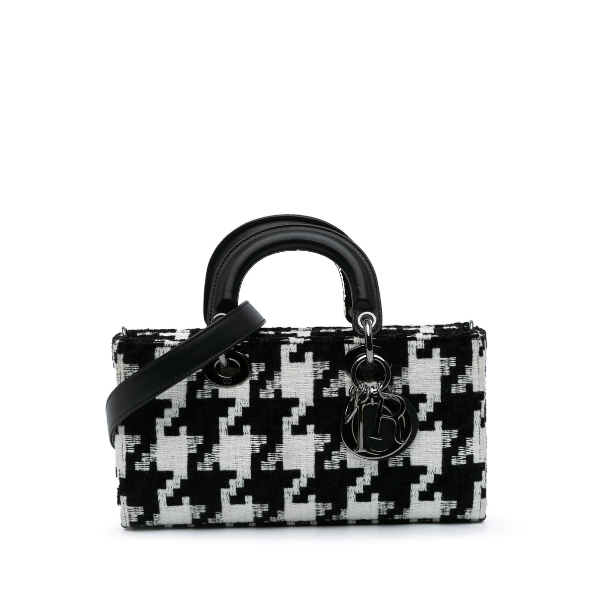 Medium Canvas Macro Houndstooth Lady D Joy