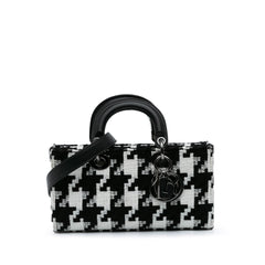 Medium Canvas Macro Houndstooth Lady D Joy