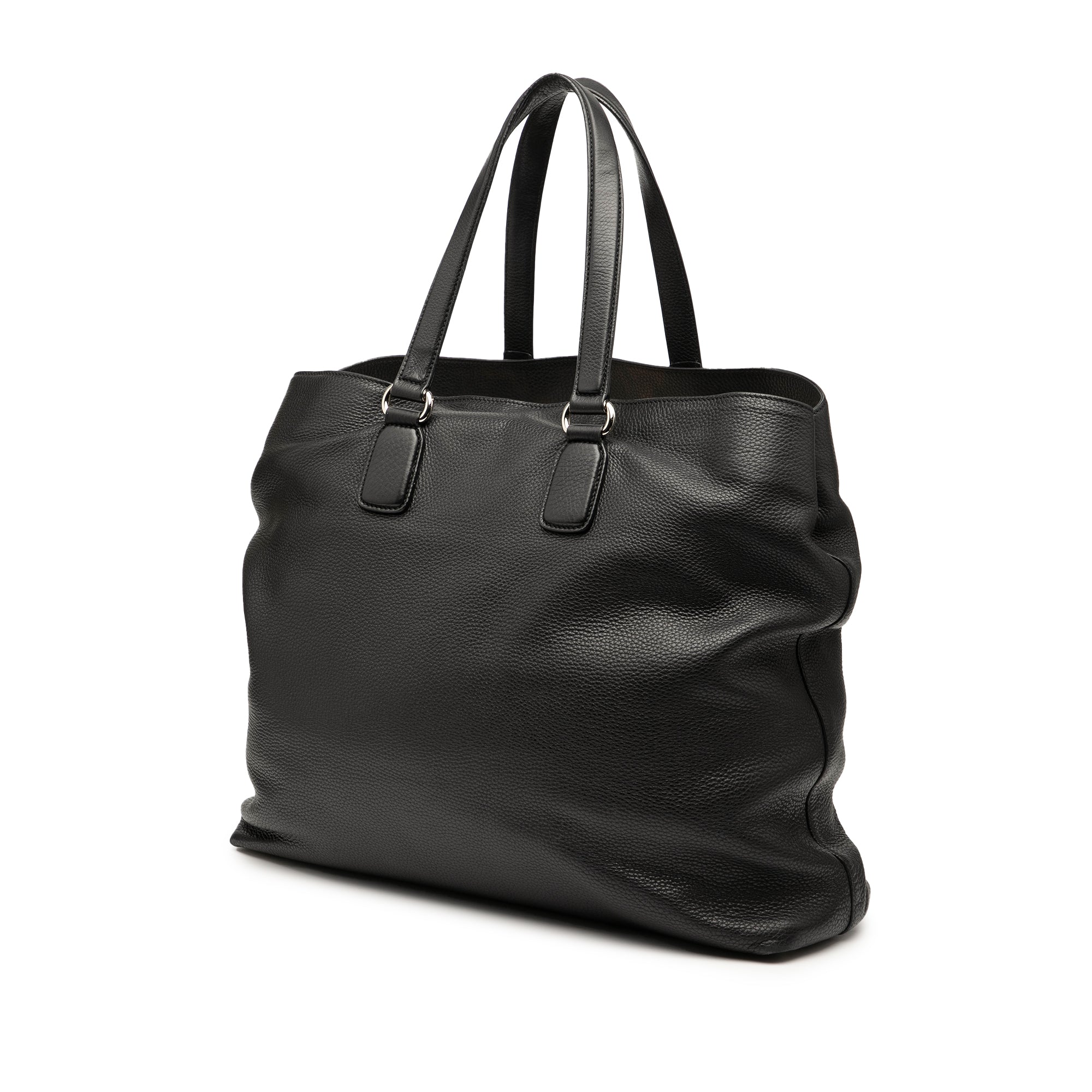 Leather Soho Open Tote