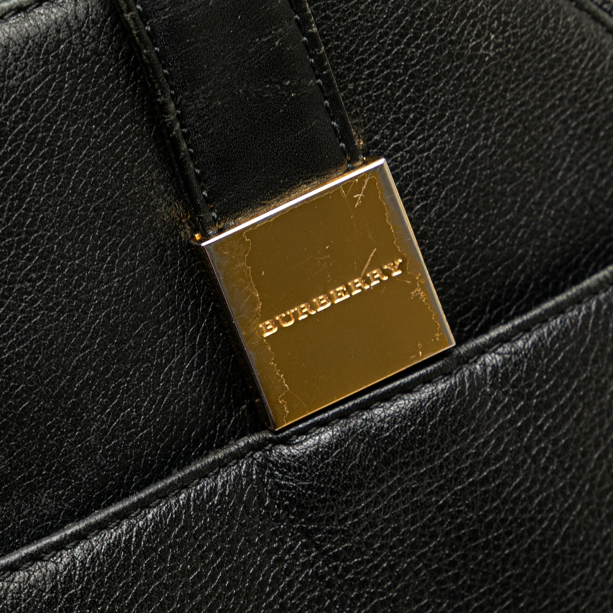Leather Dome Handbag