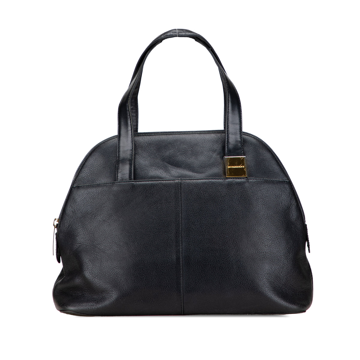 Leather Dome Handbag